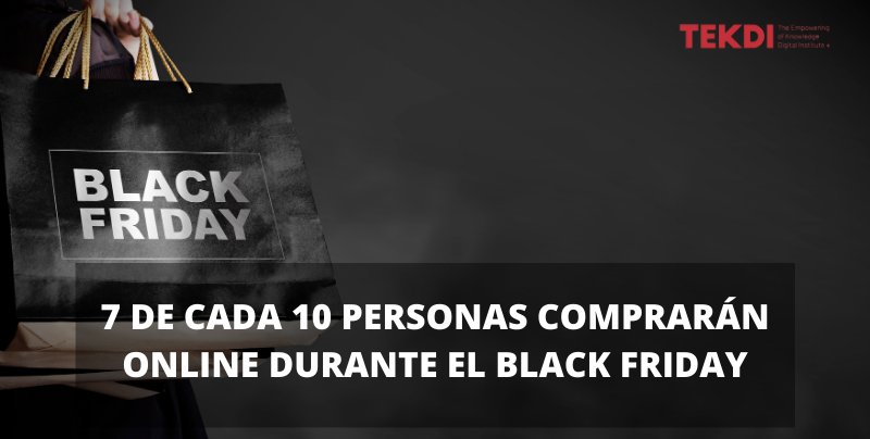7 de cada 10 personas comprarán online durante el Black Friday